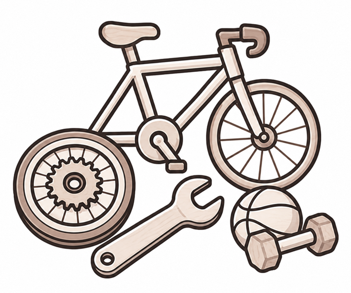 Bicycle and sports equipment service