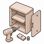 Minor furniture modifications
